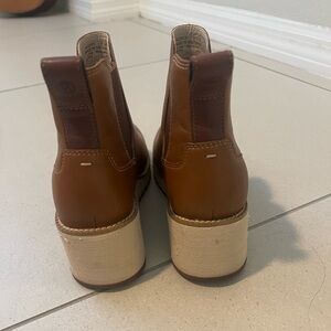 Cole Haan Zerograbd City Wedge waterproof camel color